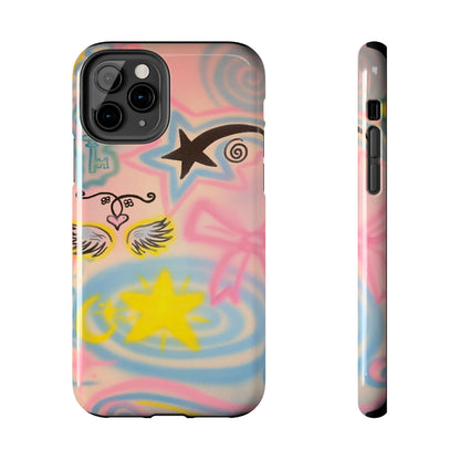 "star energy" airbrush iPhone case
