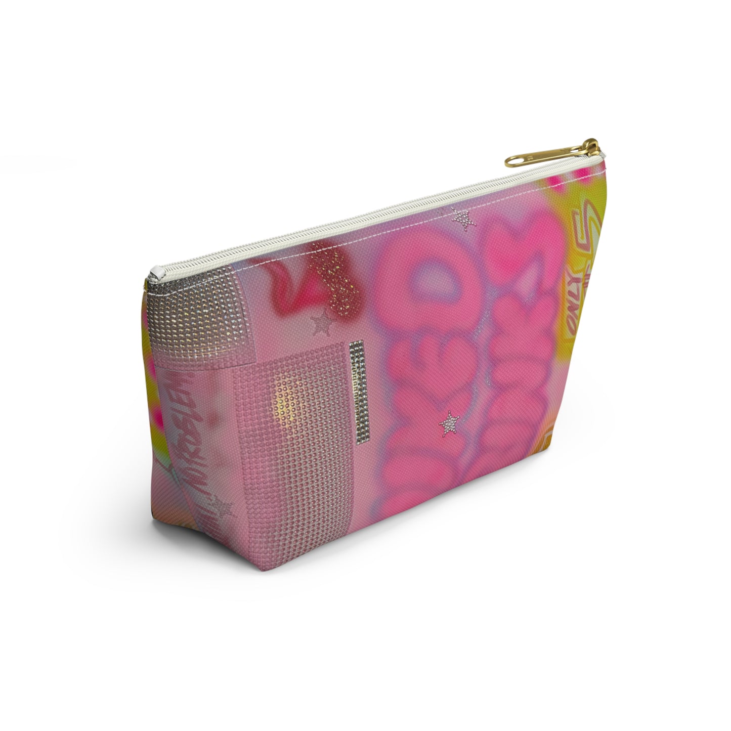 "mixed drinks" airbrush makeup pouch