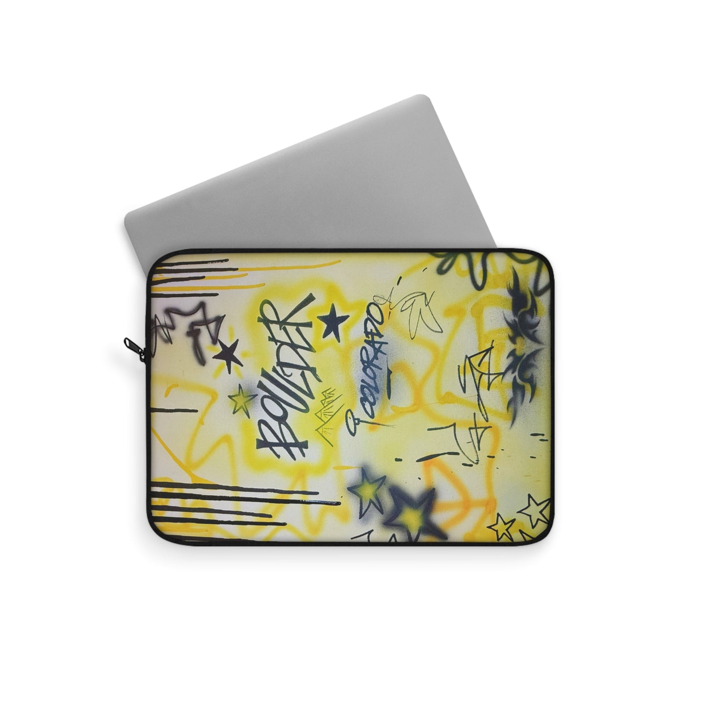 "boulder" airbrush laptop sleeve