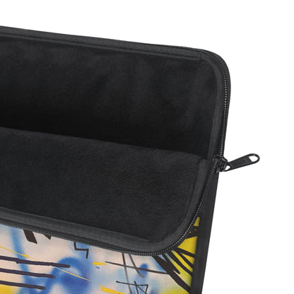 "los angeles" airbrush laptop sleeve