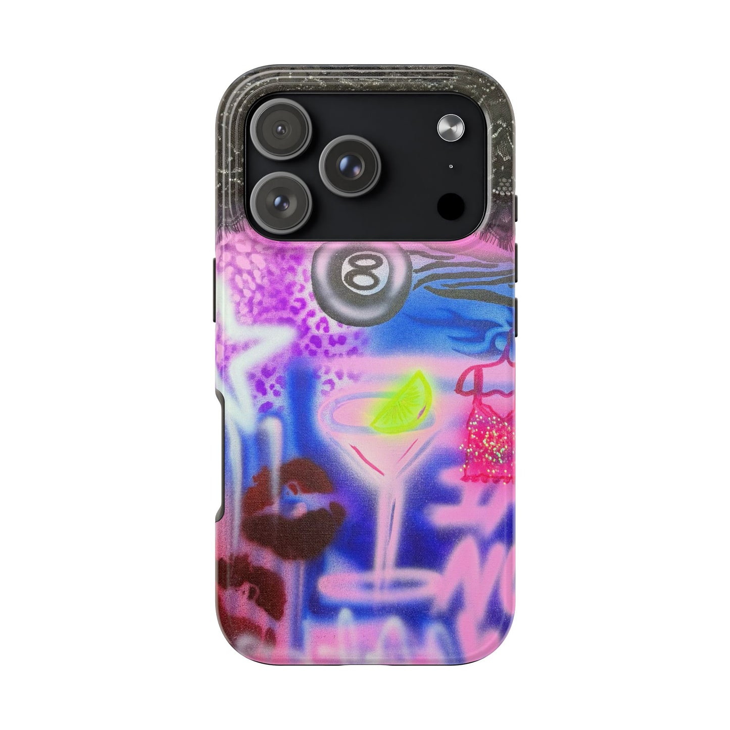 "dream life" airbrush iPhone case