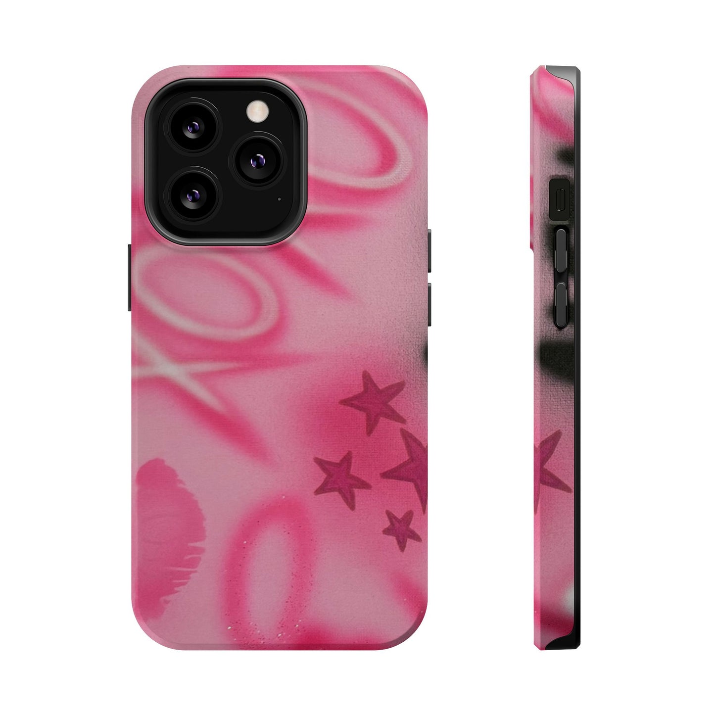 MagSafe "perfectly pink" airbrush iPhone case