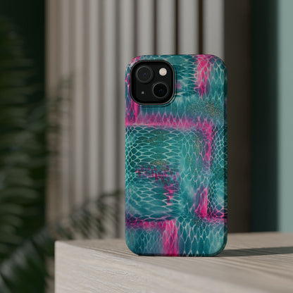 MagSafe "snakeskin" airbrush iPhone case