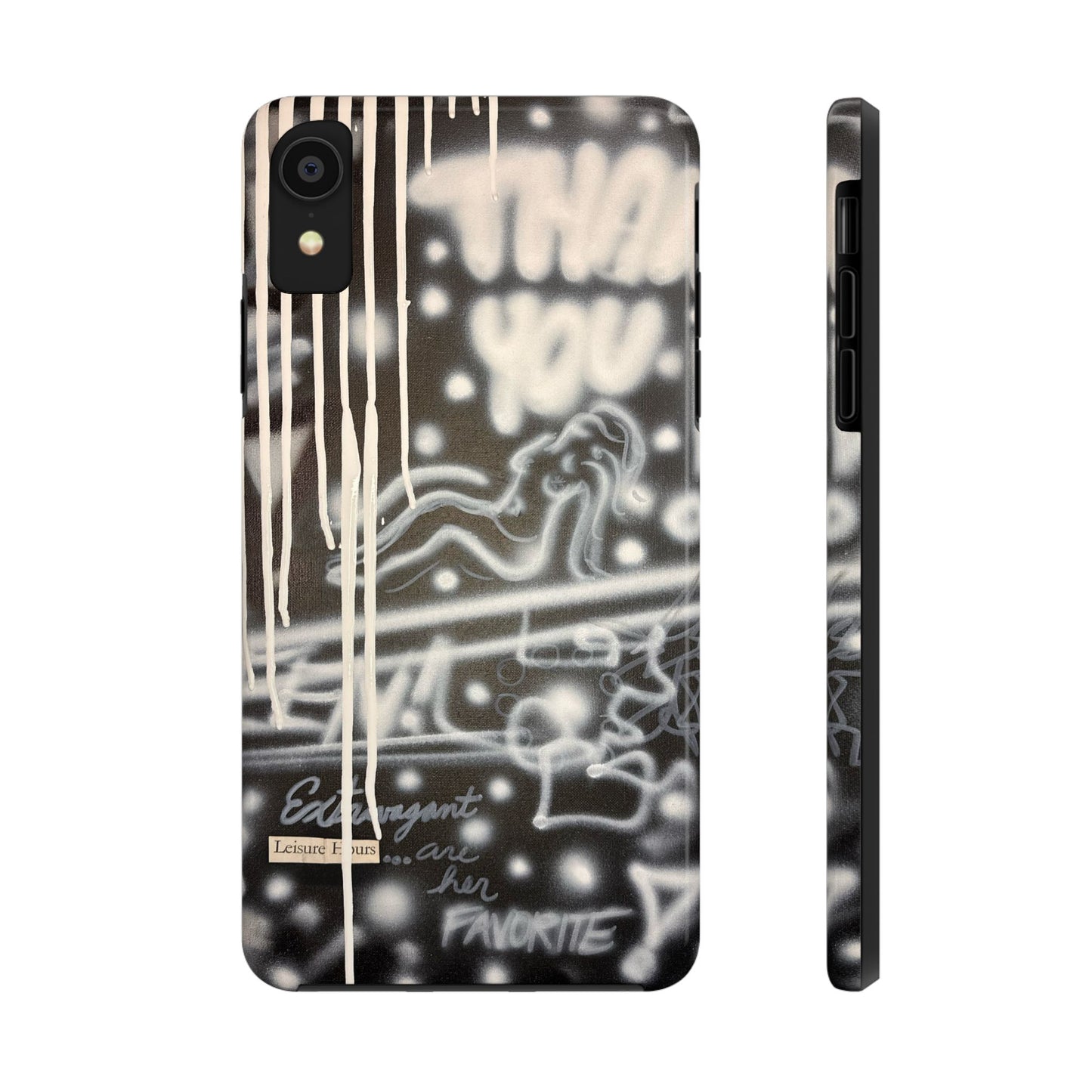 "extravagant leisure" airbrush iPhone case