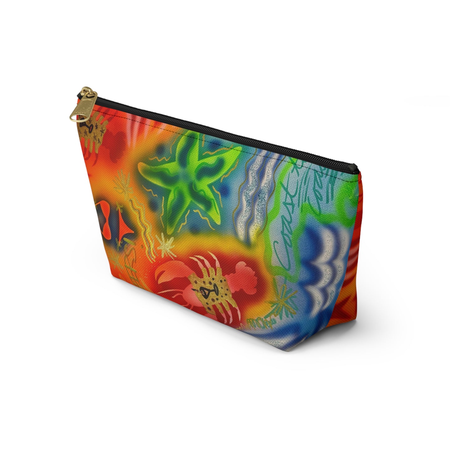 "tipsy lobster" airbrush makeup pouch
