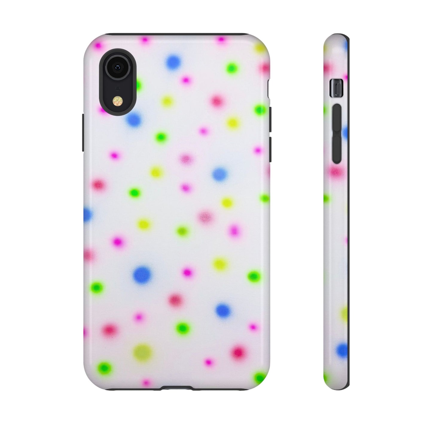 "birthday cake polka dot" airbrush iPhone case