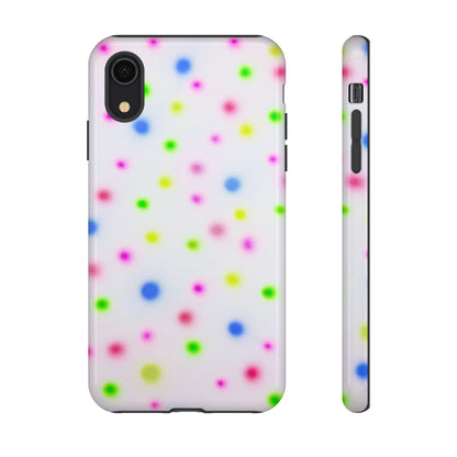 "birthday cake polka dot" airbrush iPhone case