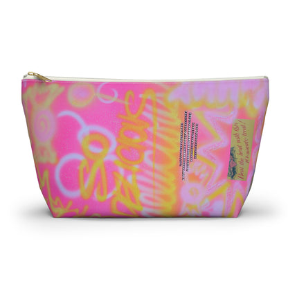 "so delicious" airbrush makeup pouch