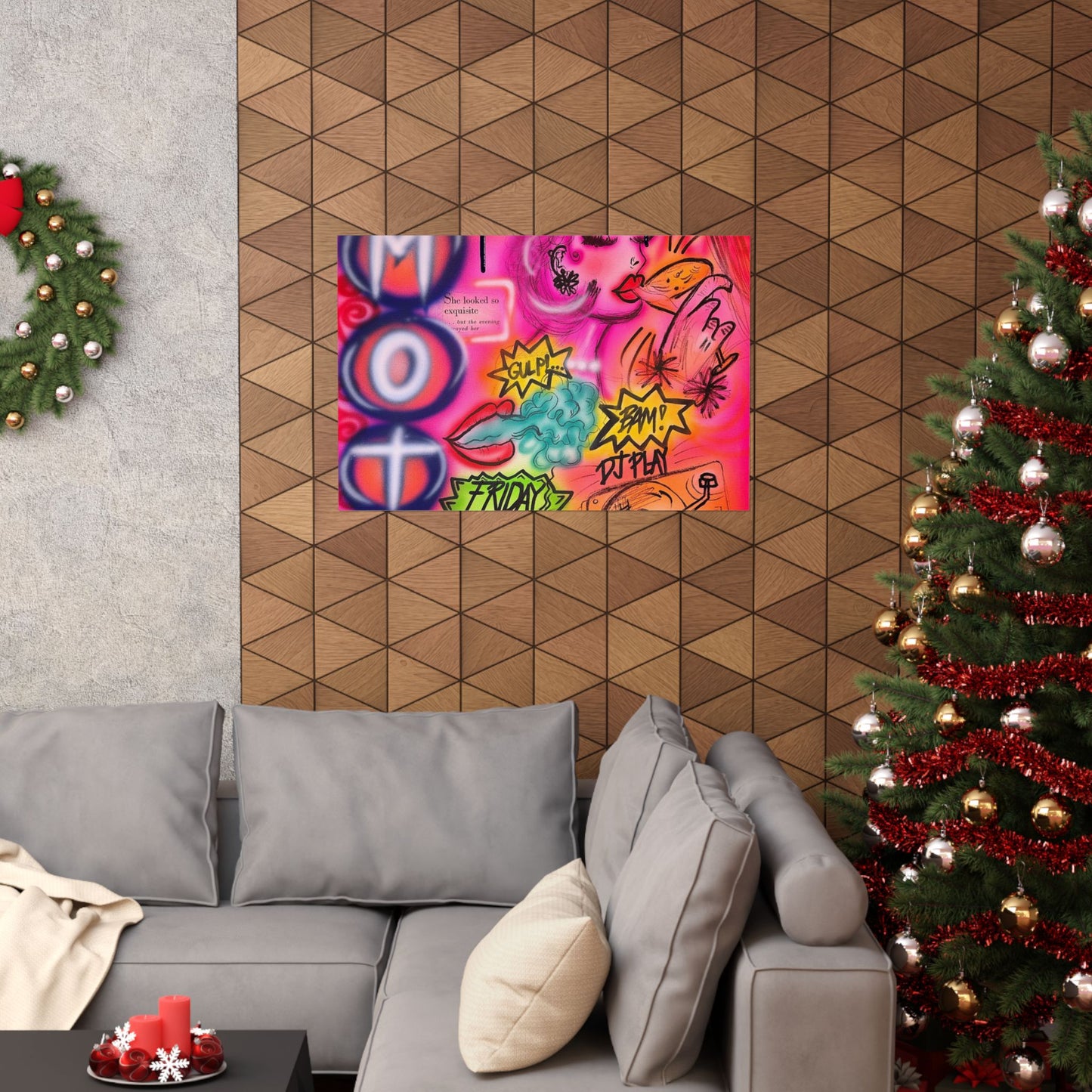 "vegas ventures" airbrush horizontal print