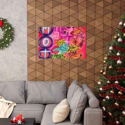 "vegas ventures" airbrush horizontal print