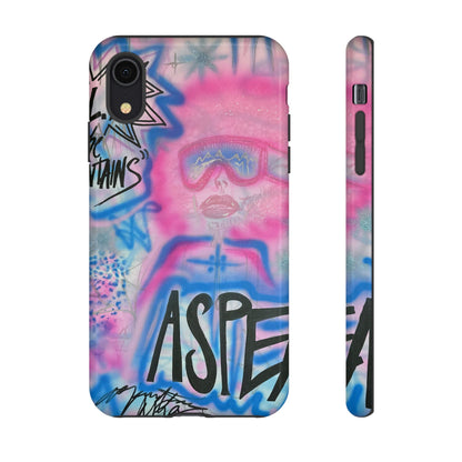 "aspen aspirations" airbrush iPhone case