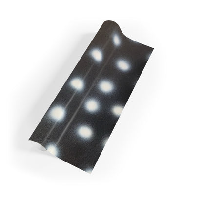 "coconut noir polka dot" airbrush wrapping paper