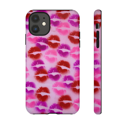 "mwah!" airbrush iPhone case