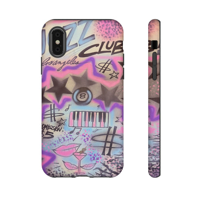 "jazz club" airbrush iPhone case