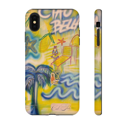 "ciao bella" airbrush iPhone case