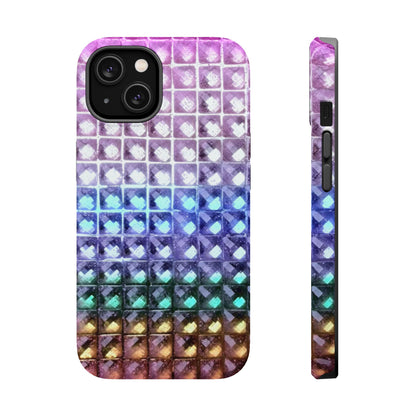 MagSafe "multicolor studs" airbrush iPhone case