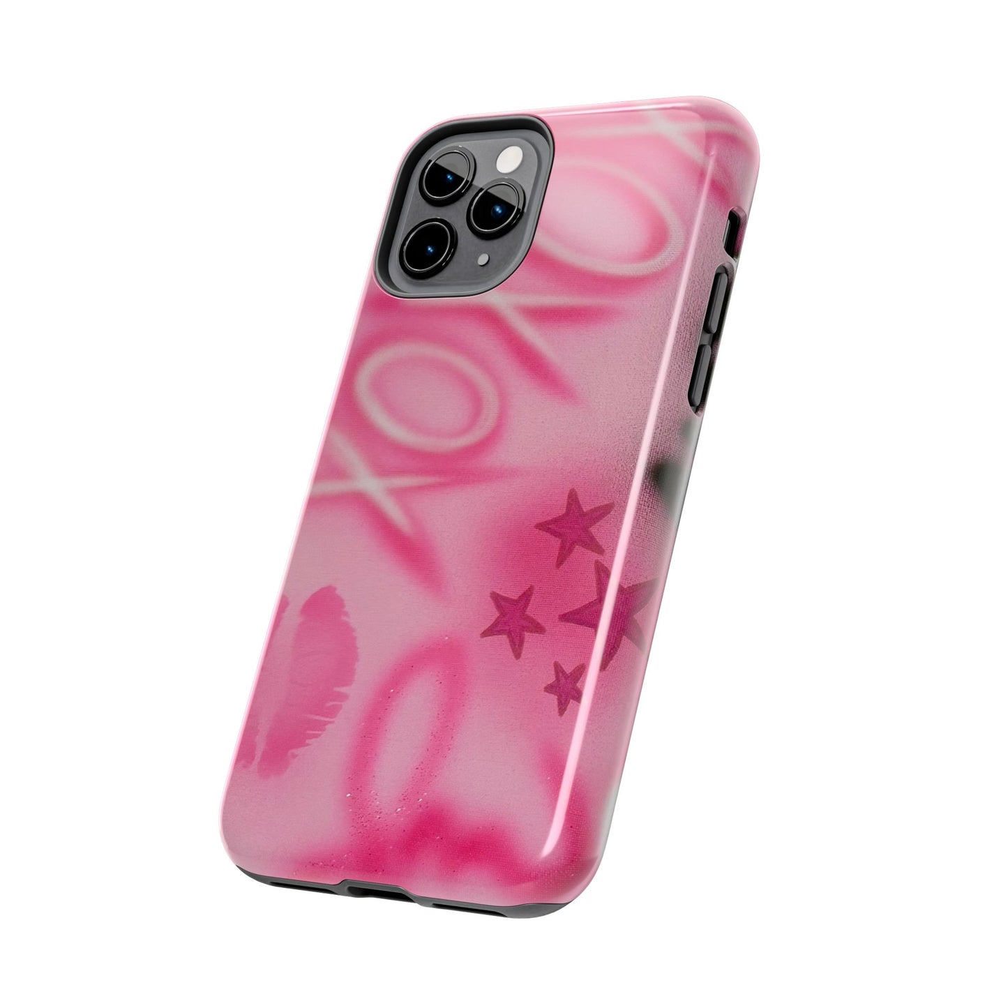 "perfectly pink" airbrush iPhone case