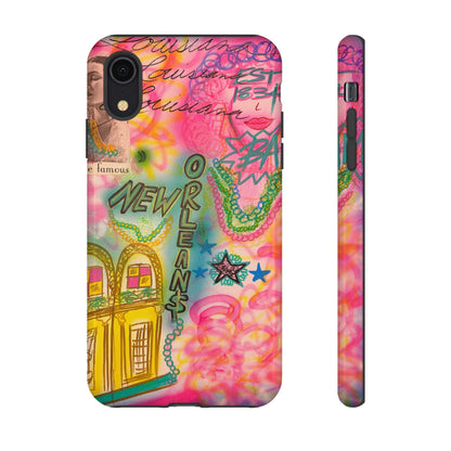 "new orleans, la" airbrush iPhone case