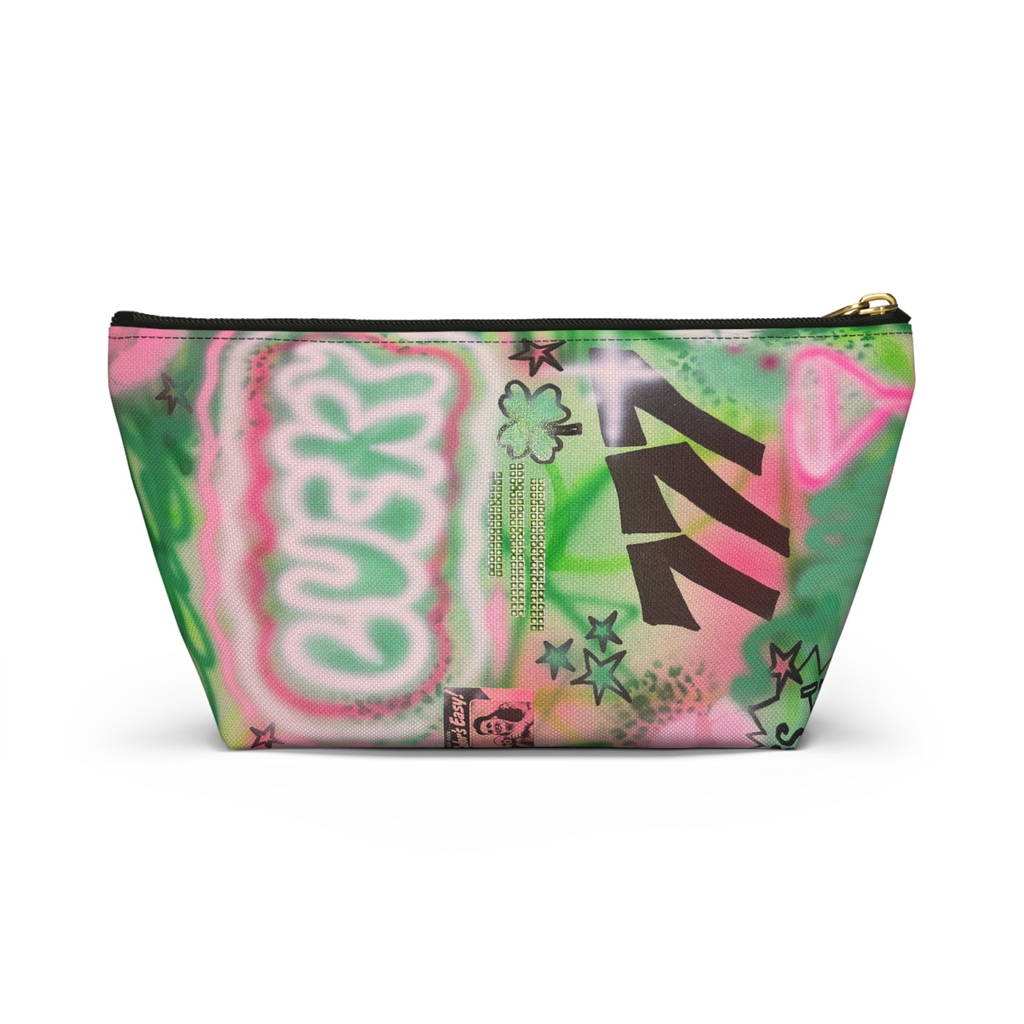 "so lucky" airbrush makeup pouch