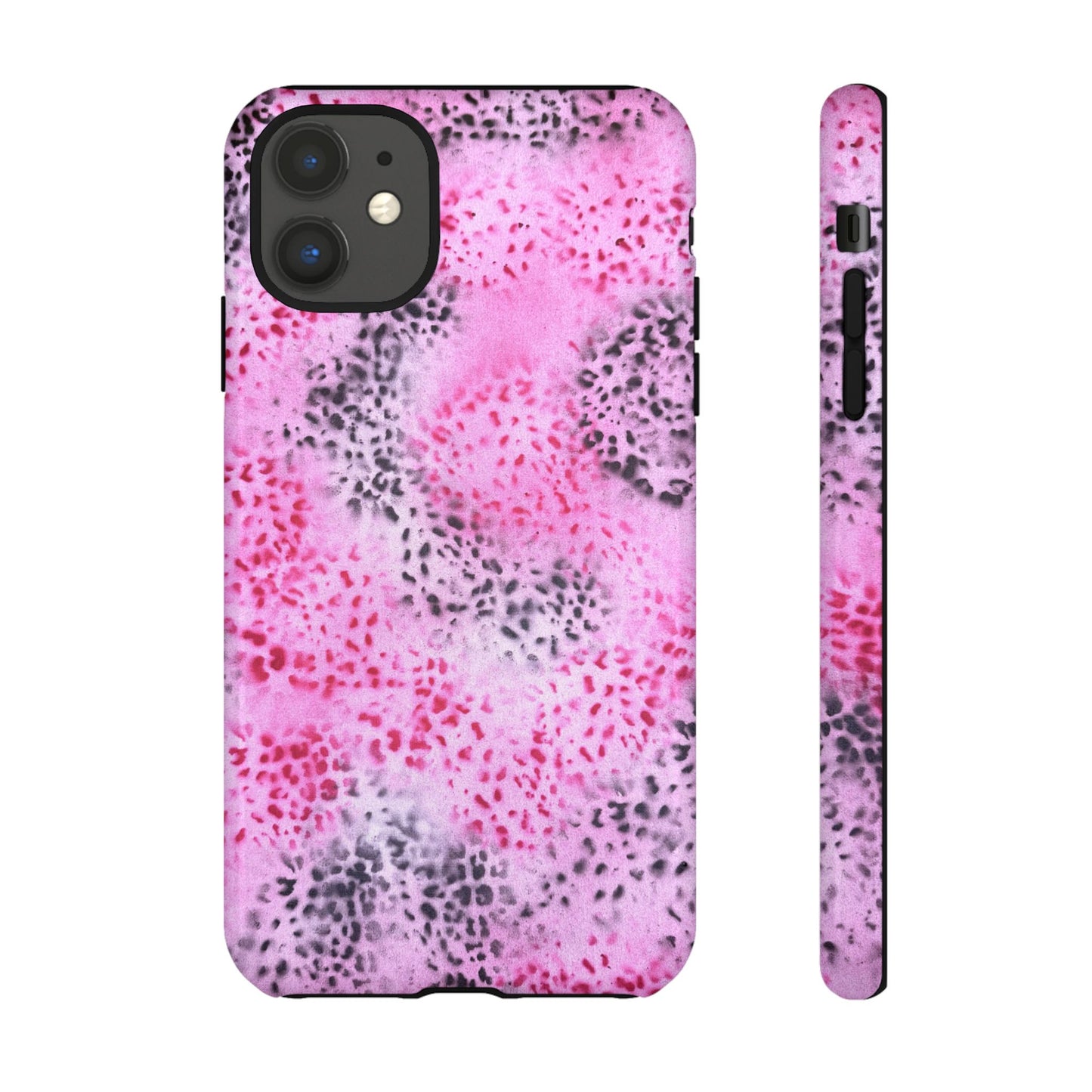 "pink cheetah pt. 2" airbrush iPhone case