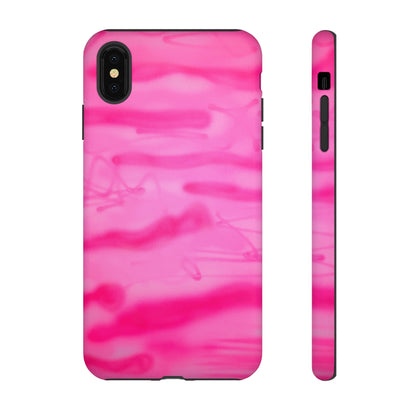 "pink camo" airbrush iPhone case