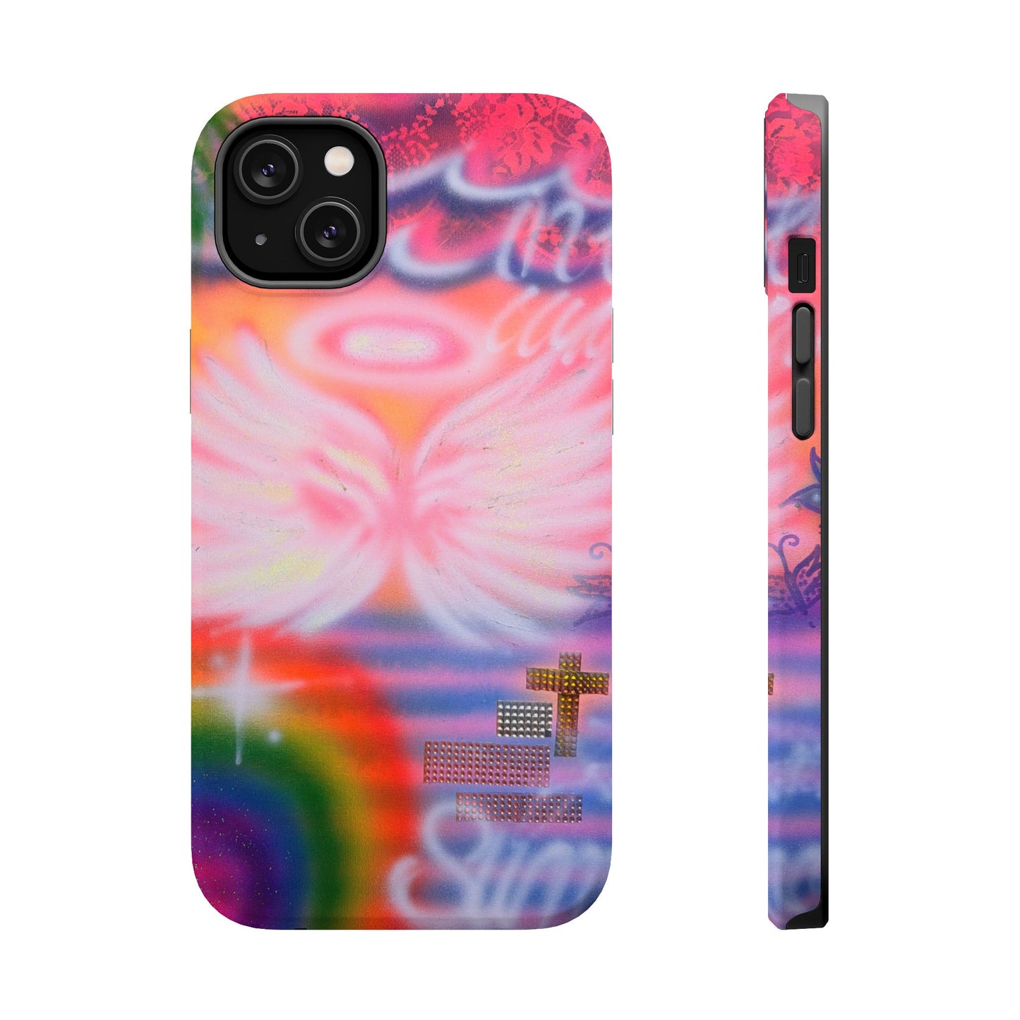 MagSafe "summer bliss" airbrush iPhone case