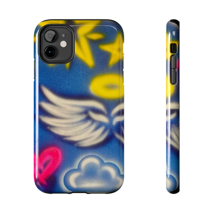"celestial halo" airbrush iPhone case