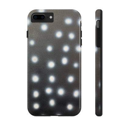 "coconut noir polka dot" airbrush iPhone case