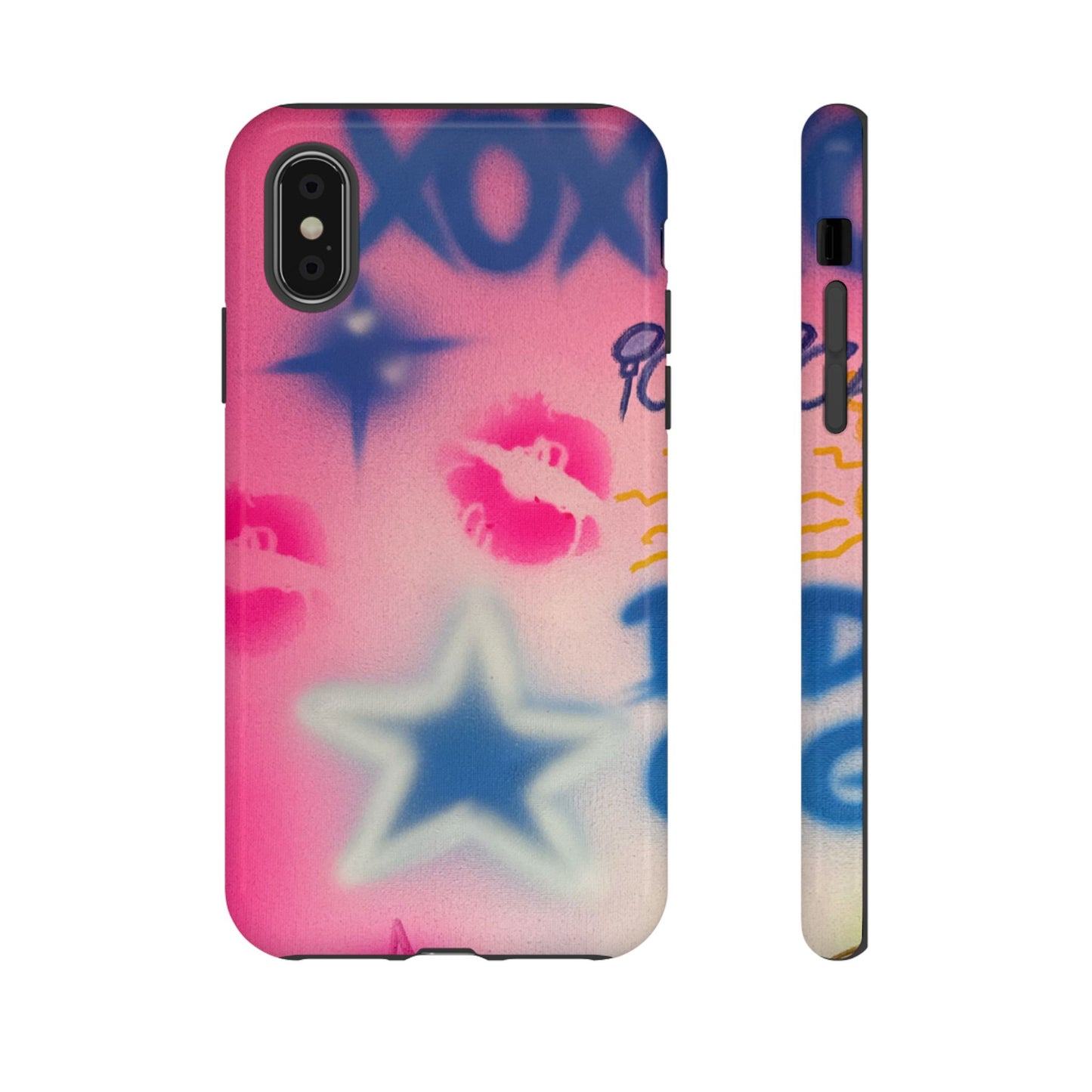 "star symbol" airbrush iPhone case