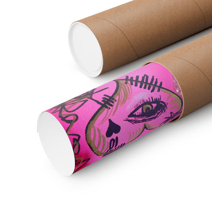 "glitter gloss" airbrush horizontal print