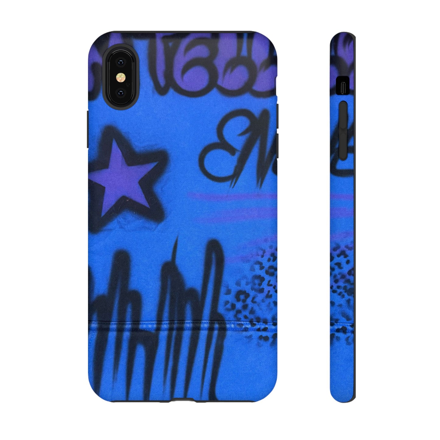 "infamous indigo" airbrush iPhone case