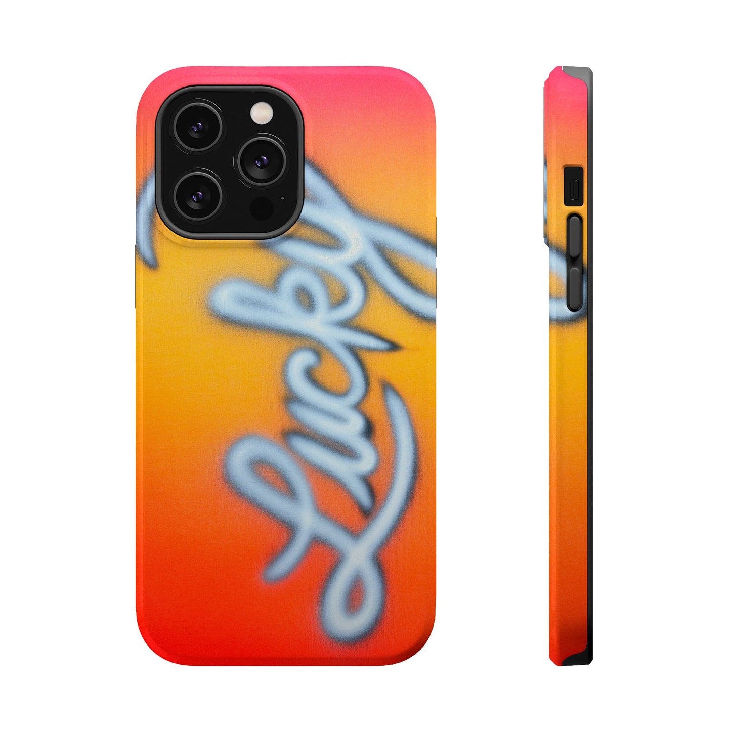 MagSafe "lucky" airbrush iPhone case