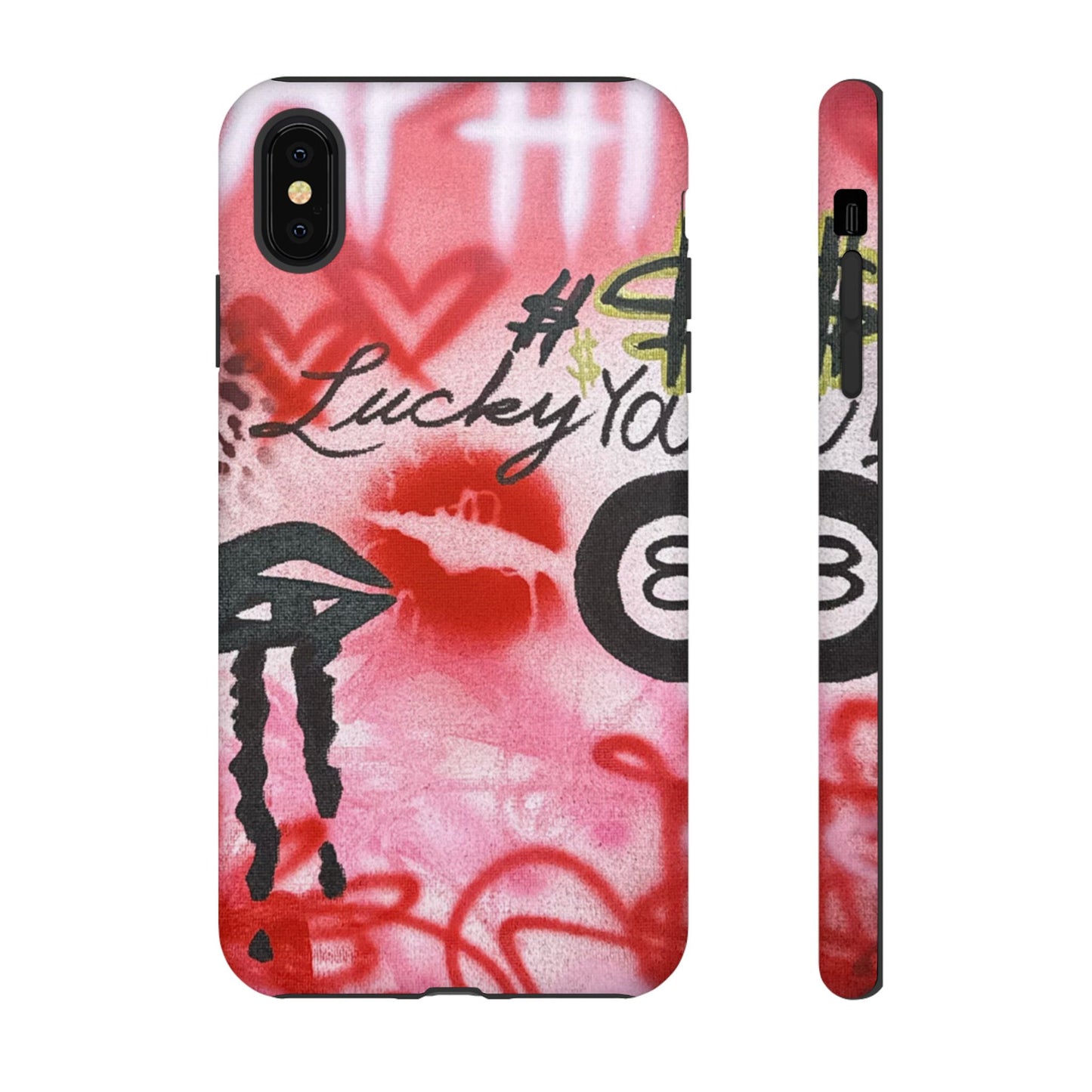 "intriguing encounter" airbrush iPhone case