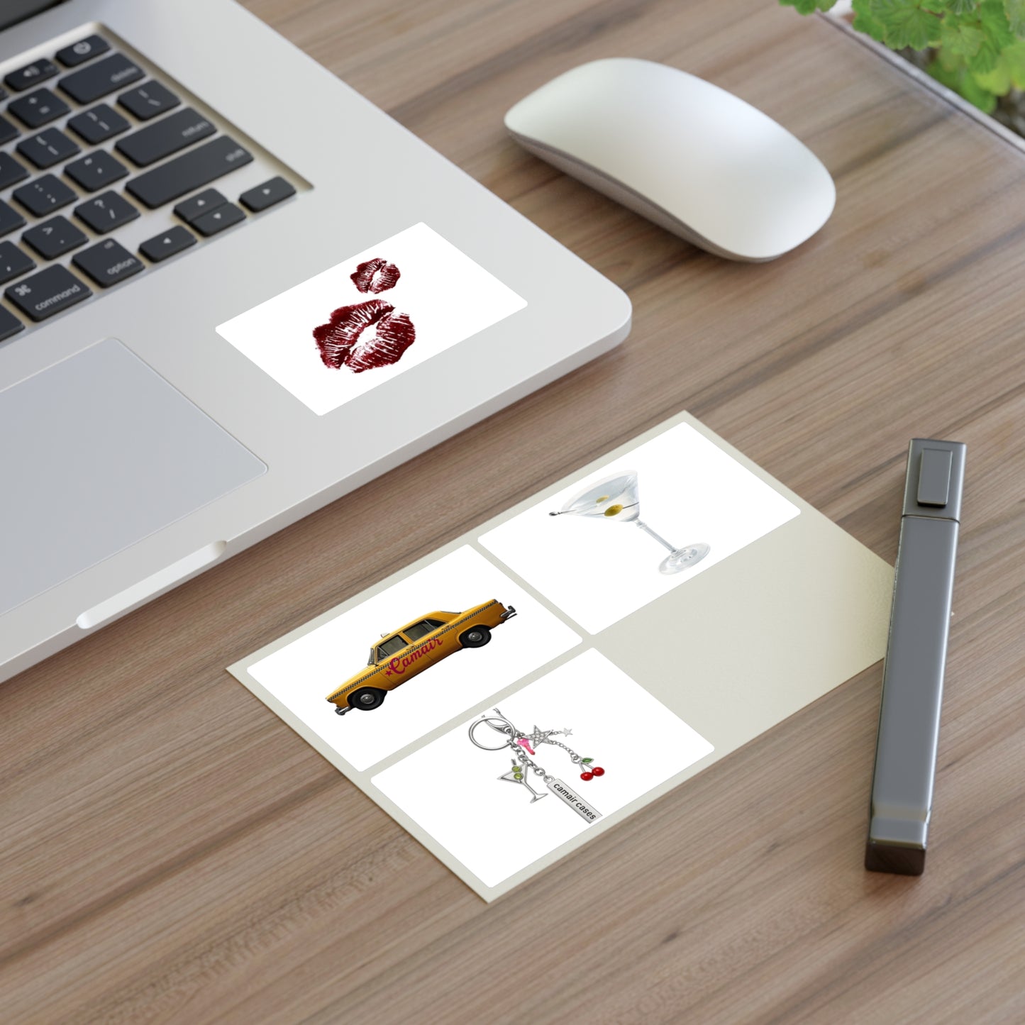 martini x taxi sticker sheet