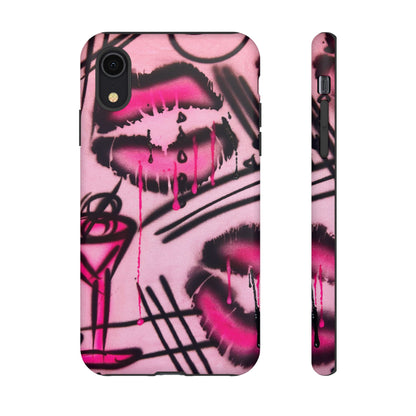 "glossy pout" airbrush iPhone case