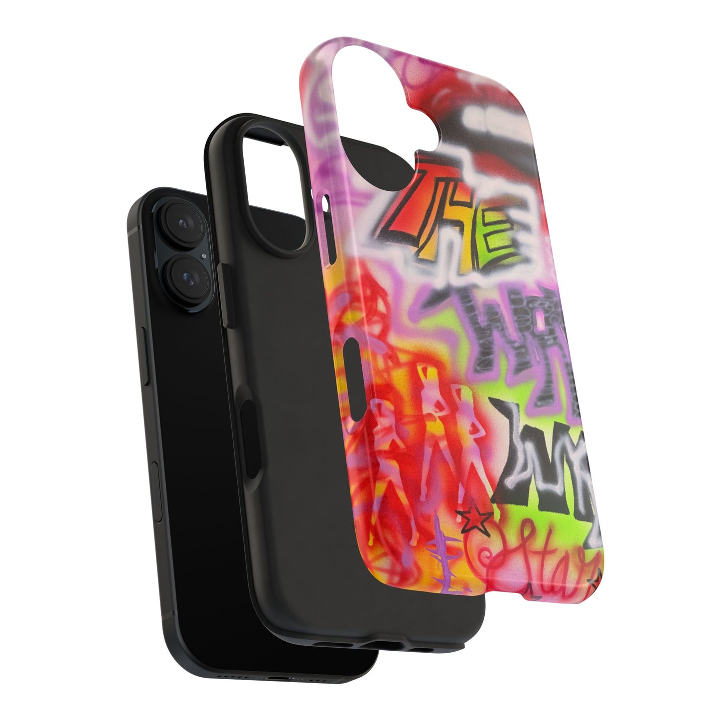 "wynwood gold" airbrush iPhone case