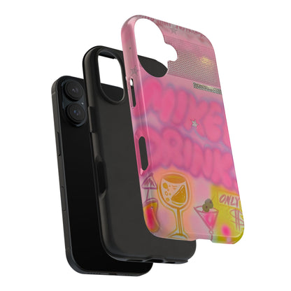 "mixed drinks" airbrush iPhone case