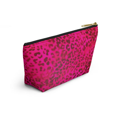 "leopard lust" airbrush makeup pouch