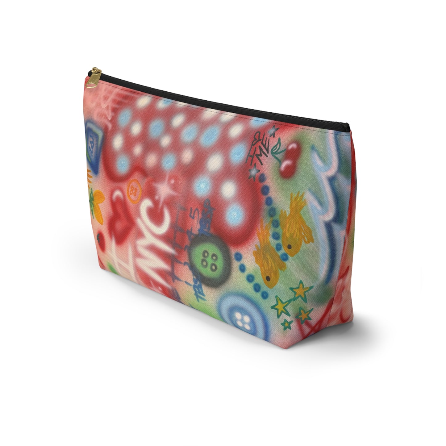 "i <3 NYC" airbrush makeup pouch