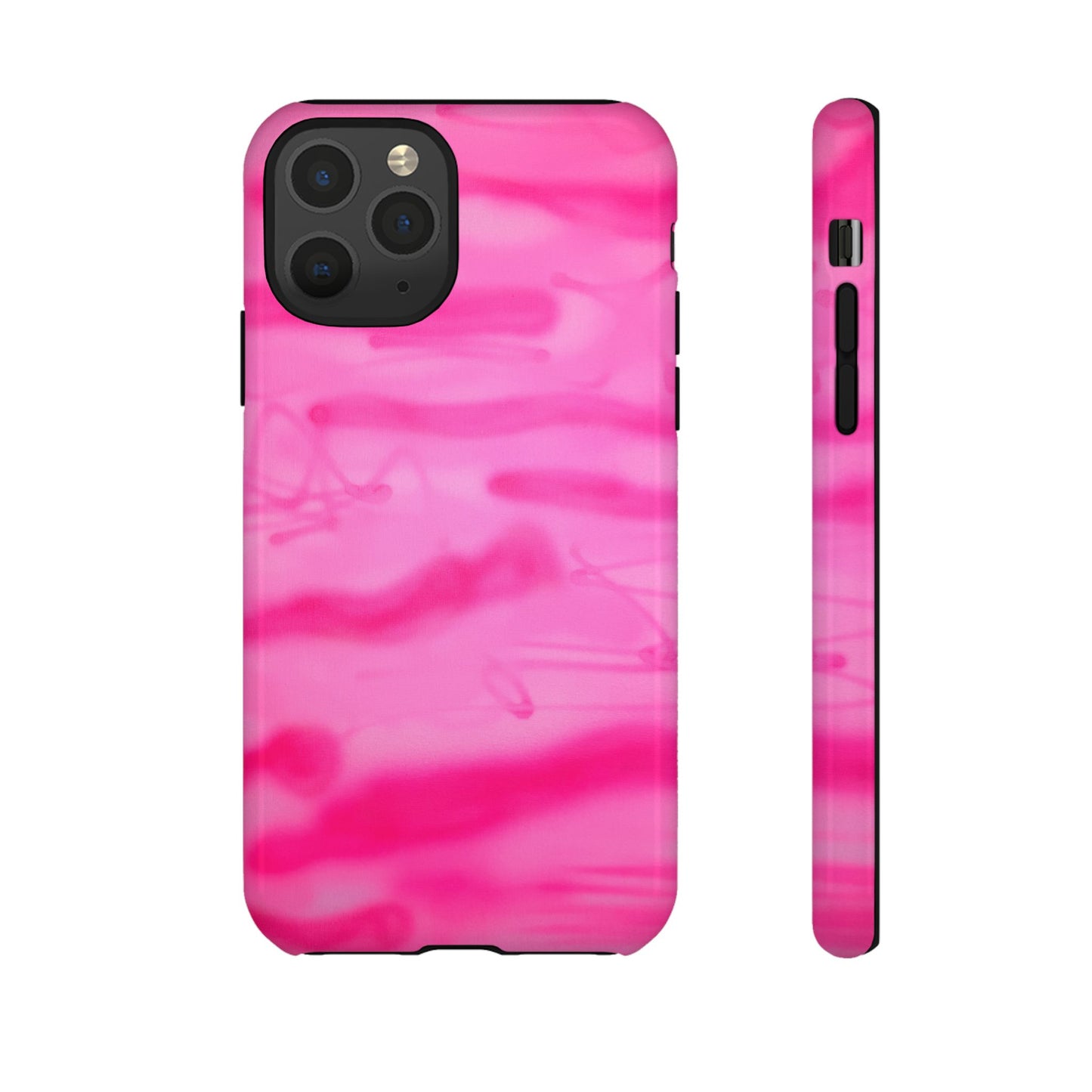 "pink camo" airbrush iPhone case