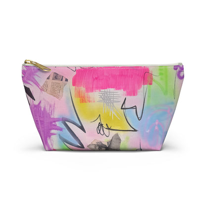 "pastel static" airbrush makeup pouch