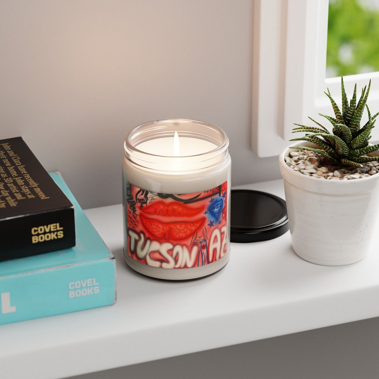 "tucson, arizona" airbrush soy candle