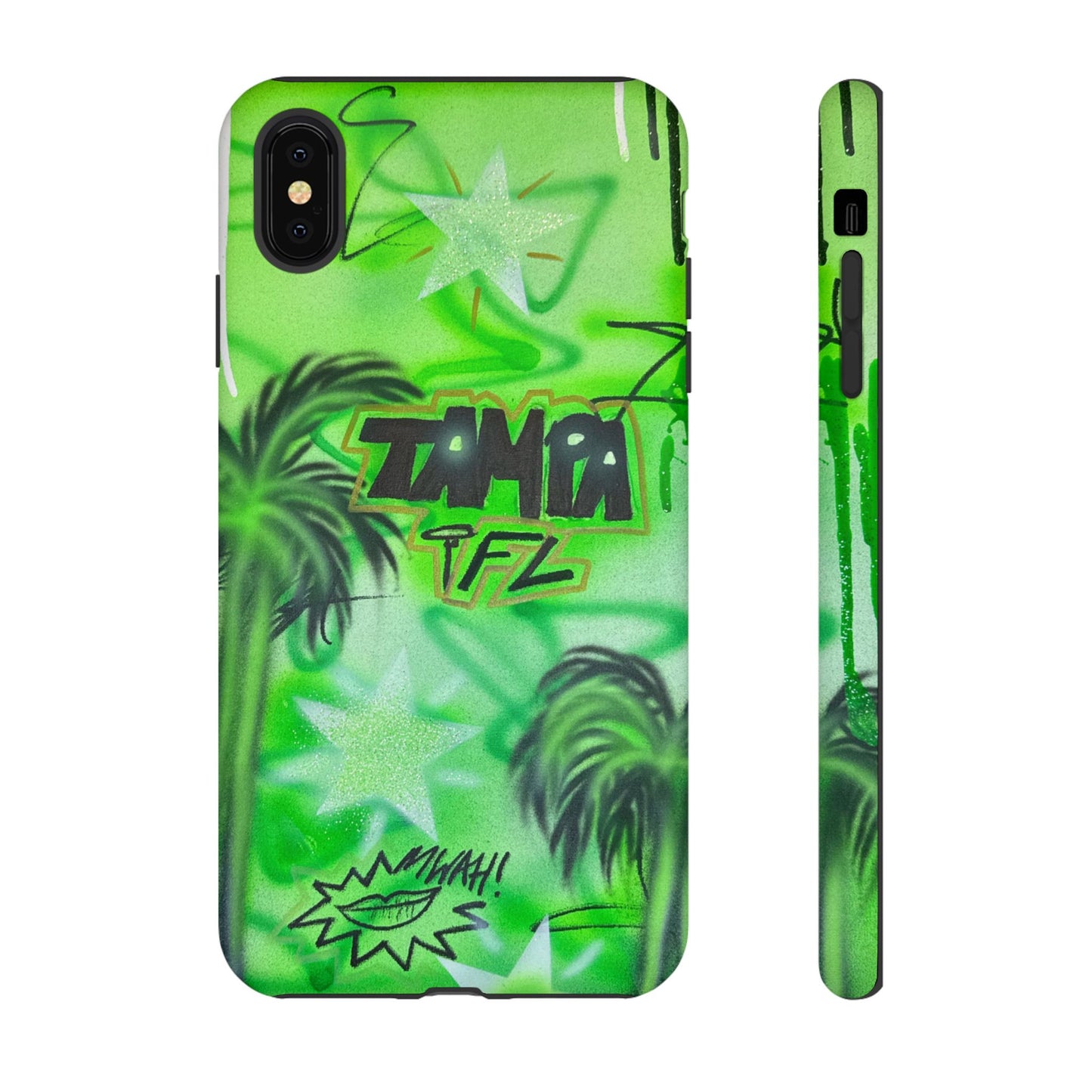 "tampa, fl" airbrush iPhone case