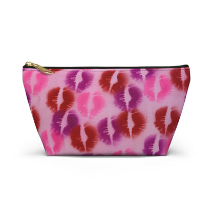 "mwah!" airbrush makeup pouch