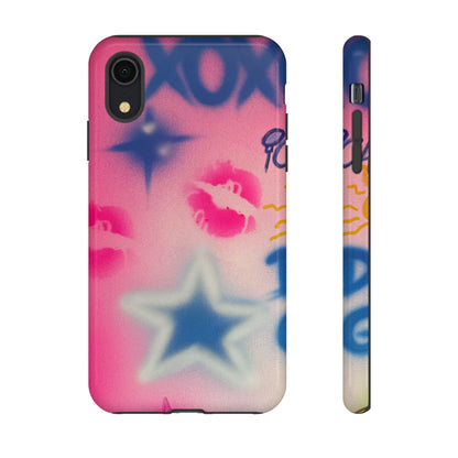 "star symbol" airbrush iPhone case