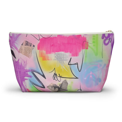"pastel static" airbrush makeup pouch