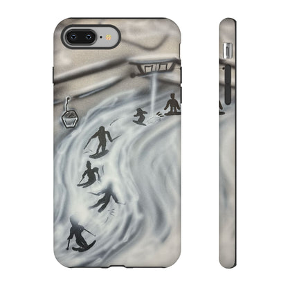 "arctic avalanche" airbrush iPhone case