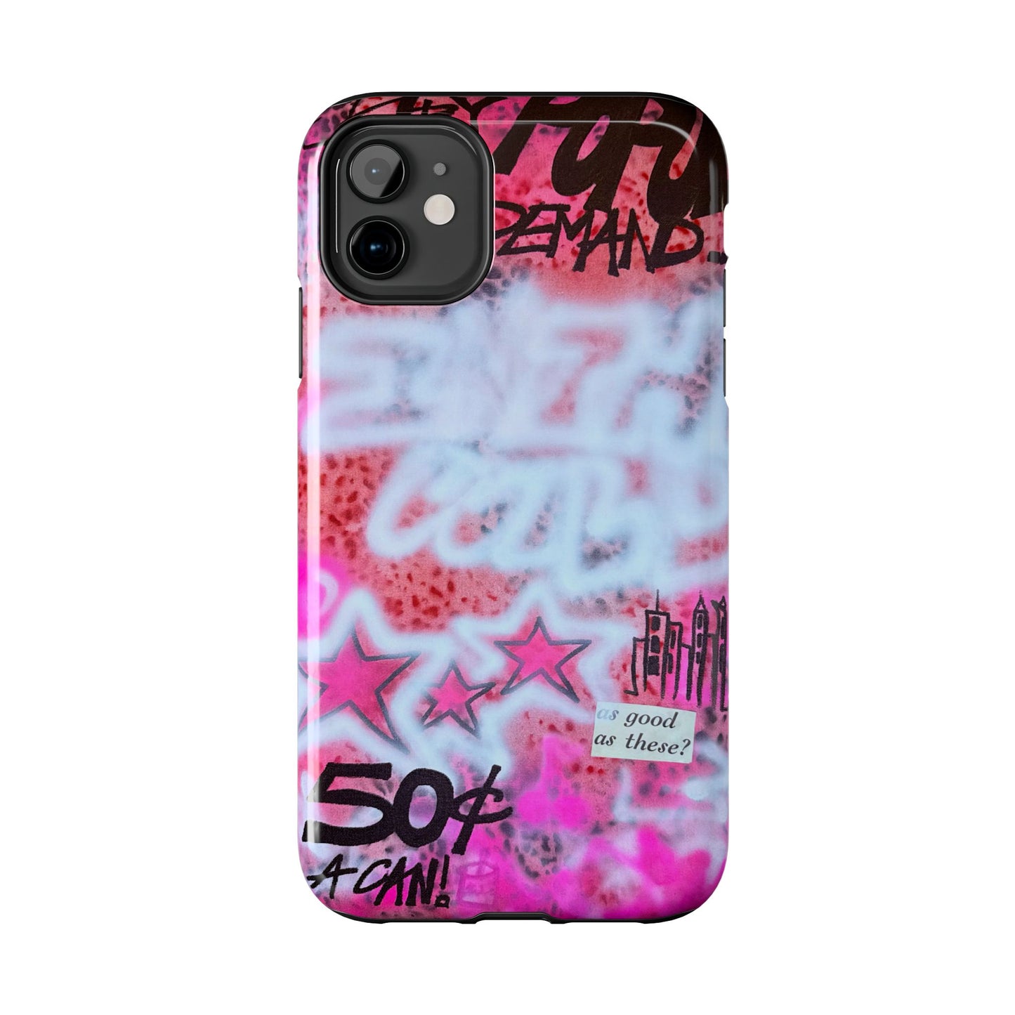 "in the wild" airbrush iPhone case