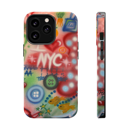 MagSafe "i <3 NYC" airbrush iPhone case