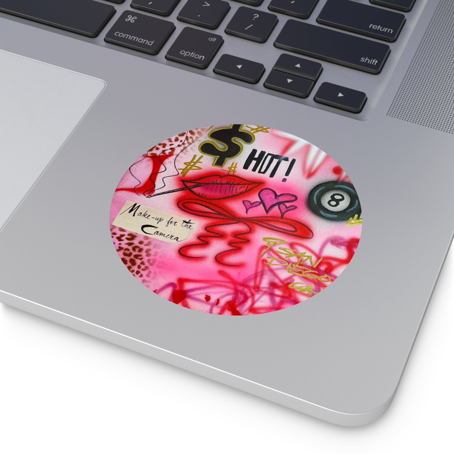 "IT girl" airbrush vinyl sticker